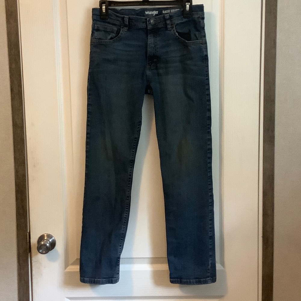 Wrangler Boys Blue Straight Jeans